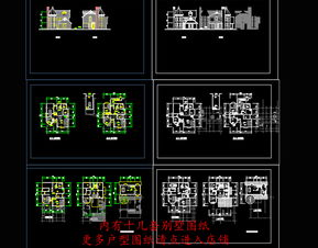 精品別墅CAD施工圖與網絡工程設計的綜合應用解析